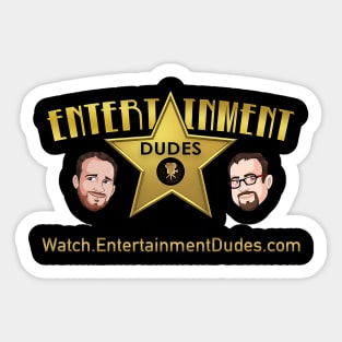 Entertainment Dudes Logo Sticker